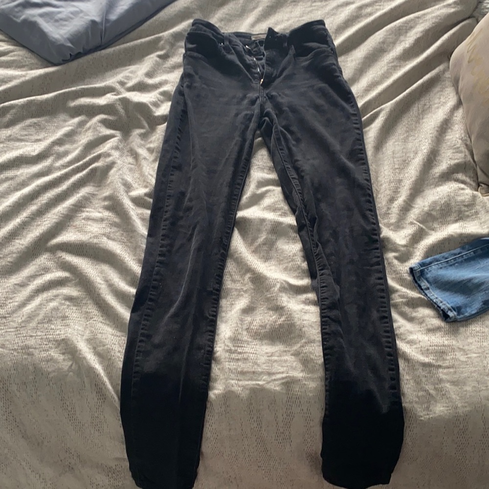 Levi’s high waisted skinny jeans - black